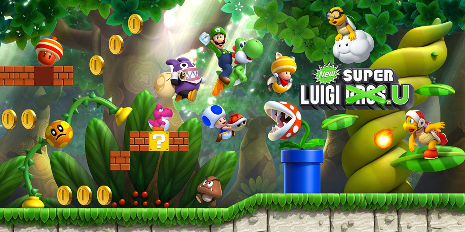 New Super Luigi U | Wii U | Jeux | Nintendo pour Dessin Wii U