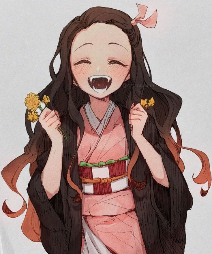 Nezuko Kamado - - #Animecute #Animedibujos #Animemujer # encequiconcerne Dessin Demon Slayer,