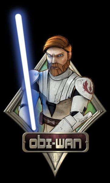 Obi-Wan Kenobi From Star Wars: The Clone Wars Tv Show tout Mister V Dessin