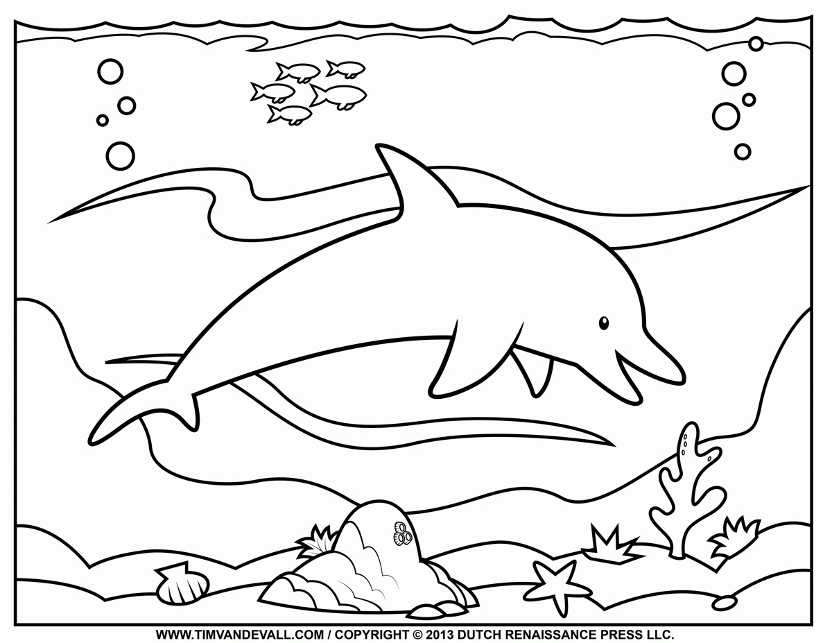 Ocean Coloring Pages For Preschool - Coloring Home concernant Coloriage Ocean