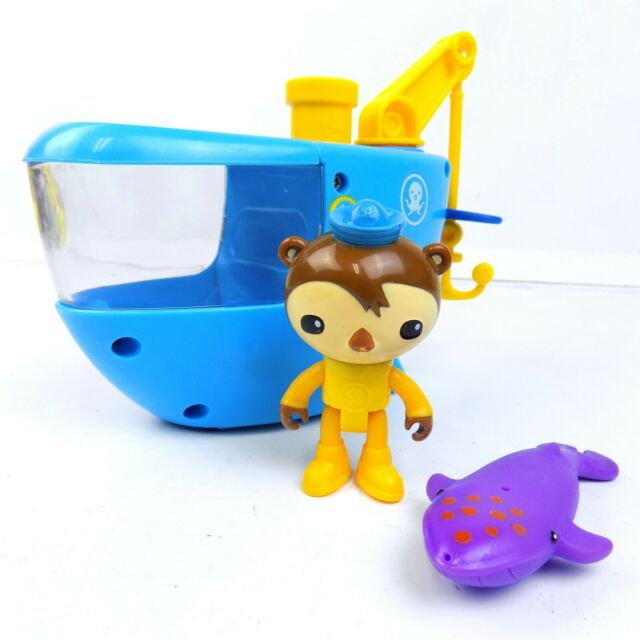 Octonauts Gup C &amp;amp; Shellington Mission Vehicle Whale serapportantà Coloriage Octonauts Gup C