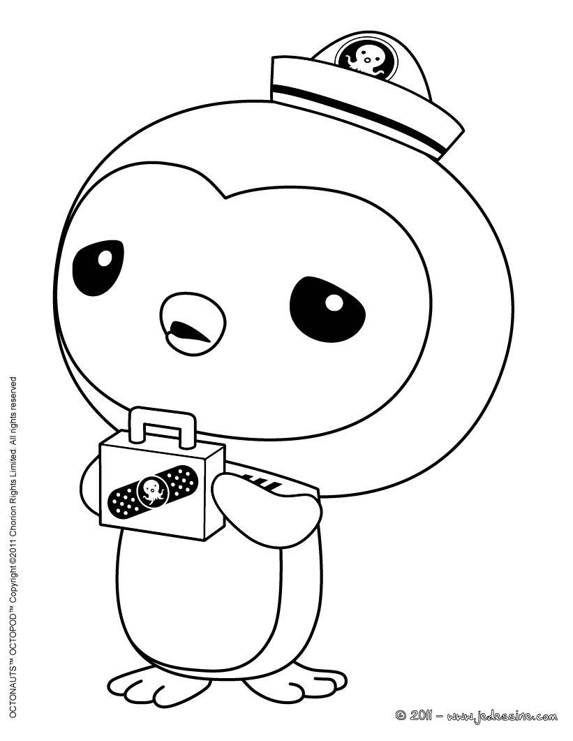 Octonauts Peso Coloring Pages - Learning How To Read encequiconcerne Coloriage Octonautes