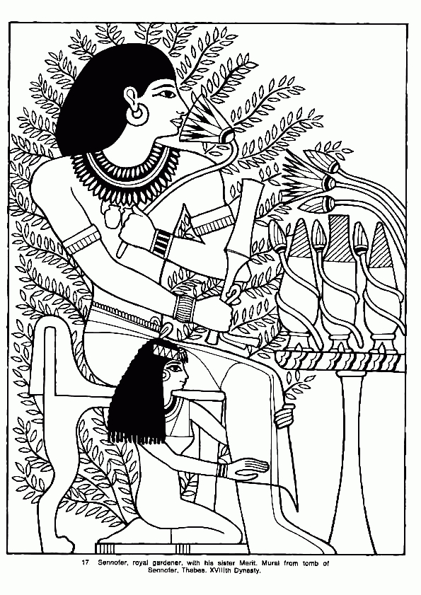 , Page 38 Sur 50 Sur Hugolescargot | Egyptian Painting serapportantà Coloriage Dessin Egyptien