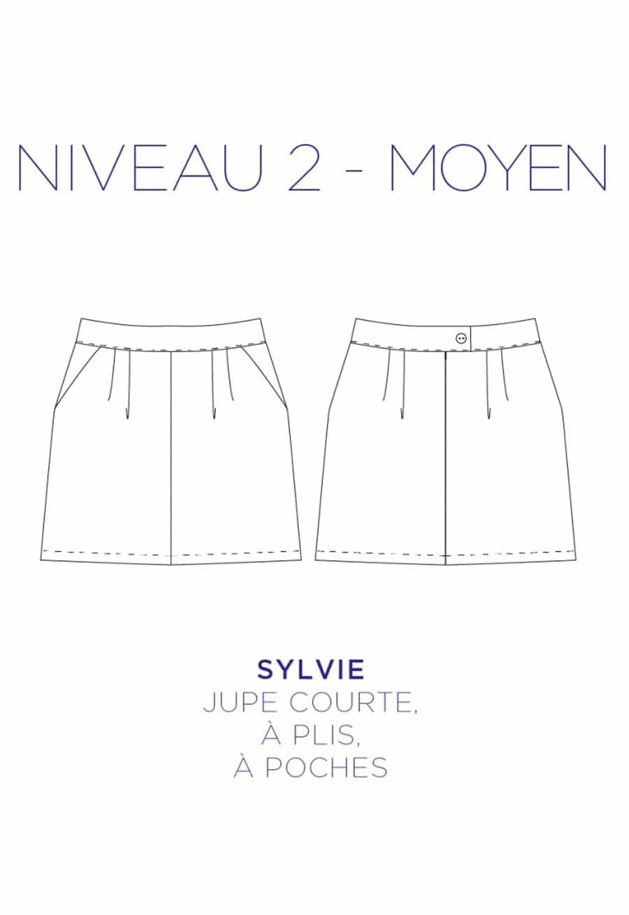 Patron Jupe Sylvie | Couture Femme | Oh My Pattern concernant Dessin Jupe