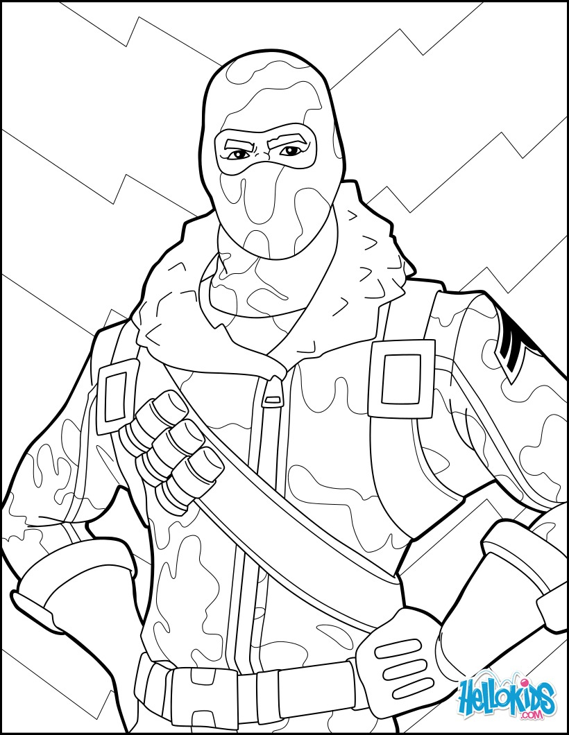 Personnage Fortnite Coloriage | How To Get Free V Bucks à Fortnite Saison 8 Coloriage