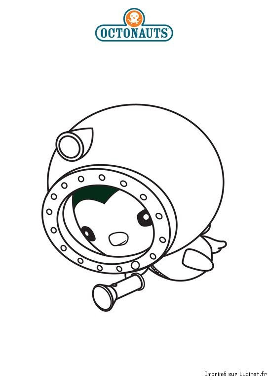 Peso L&amp;#039;Explorateur Est Un Coloriage Des Octonauts concernant Coloriage Octonautes