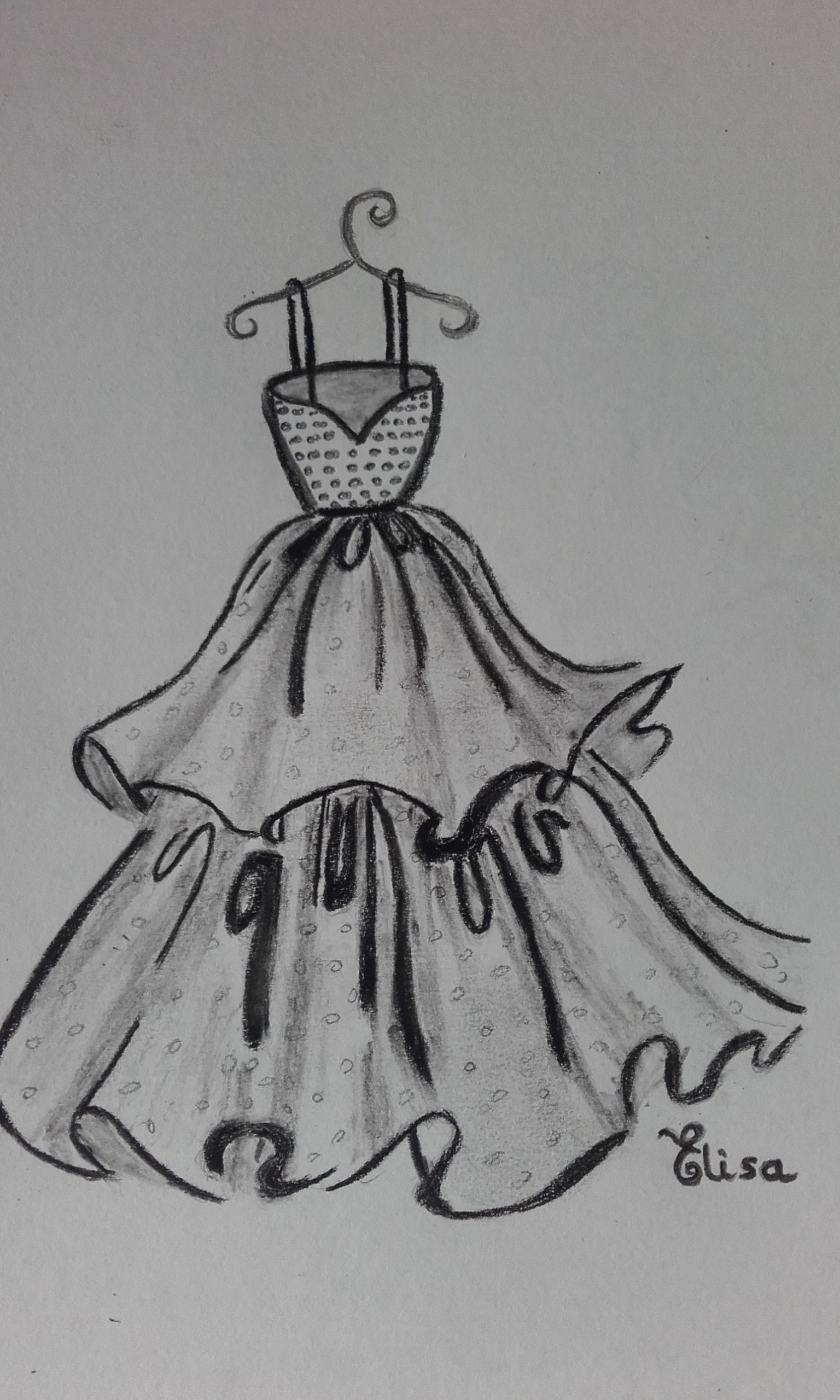 Petite Robe Modèle Inspiré Sur Loveillustration | Petite intérieur Dessin Robe