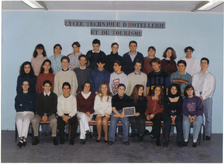 Photo De Classe 2T2 De 1991, Lycée D&amp;#039;Hôtellerie Et De à Coloriage 2T2