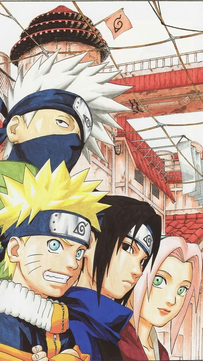 Photos À L&amp;#039;Écran Sur Votre Mobile / Open - Naruto In 2020 destiné Team 7 Dessin