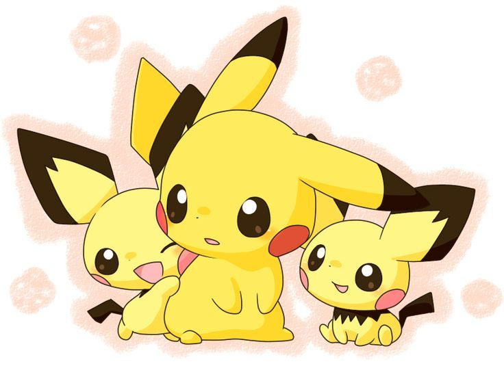 Pichu, Pikachu (Pixiv Id 861250) | Dibujo De Pikachu intérieur Dessin Pikachu,