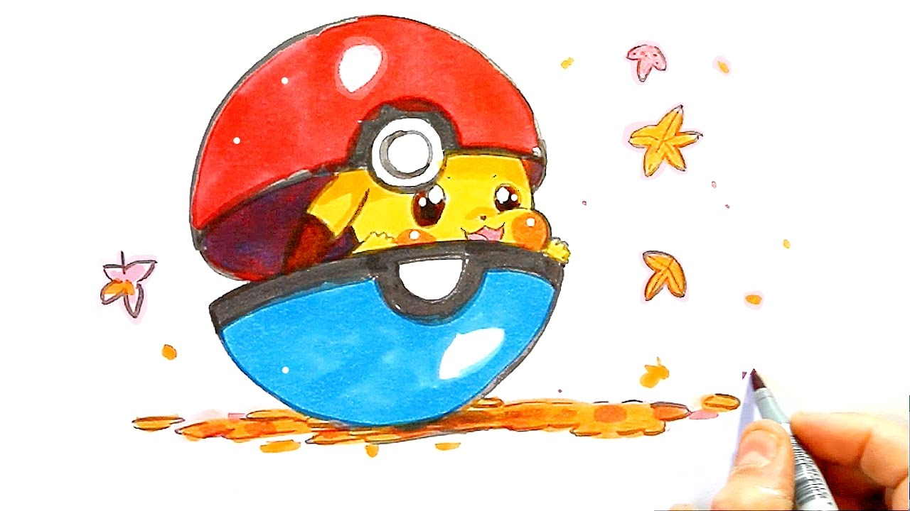 Pikachu Dessin Facile - Dessin Pokemon - Comment Dessiner avec Dessin À Faire,