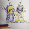 #Pikachu #Stitch #Dessin #Draw #Drawing #Disney #Pokemon dedans Dessin Pikachu