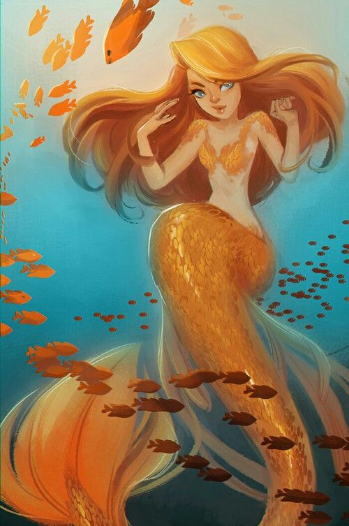 Pin By Bianca On Art/Drawings | Fantasy Mermaids, Mermaid pour Dessin Kawaii Sirène,