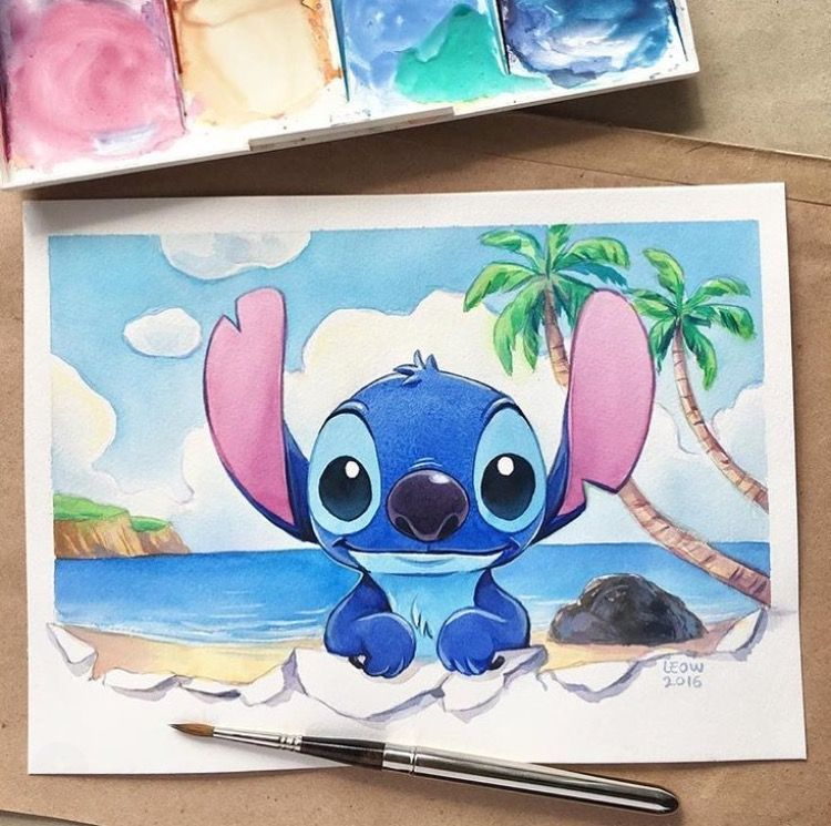 Pin By Charlie And Finn On Painting | Cute Disney Drawings serapportantà Dessin Stitch Zeichnen Bleistift
