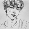 Pin By Jason Rose On Drawings I Probably Wont Draw | Bts dedans Coloriage Dessin Bts
