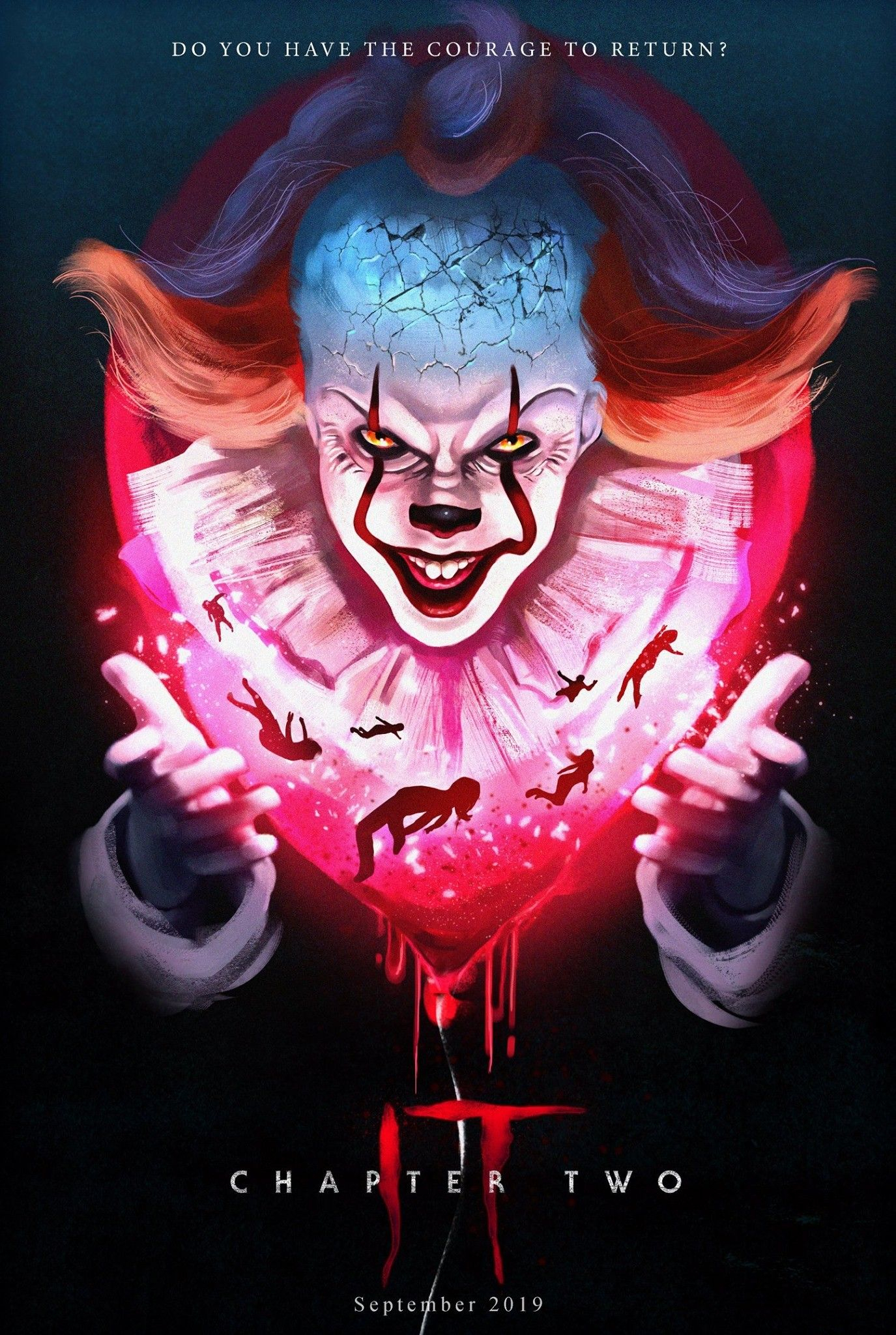Pin By Morbid Angel On Classic Horror | Clown Horror à Dessin Horreur
