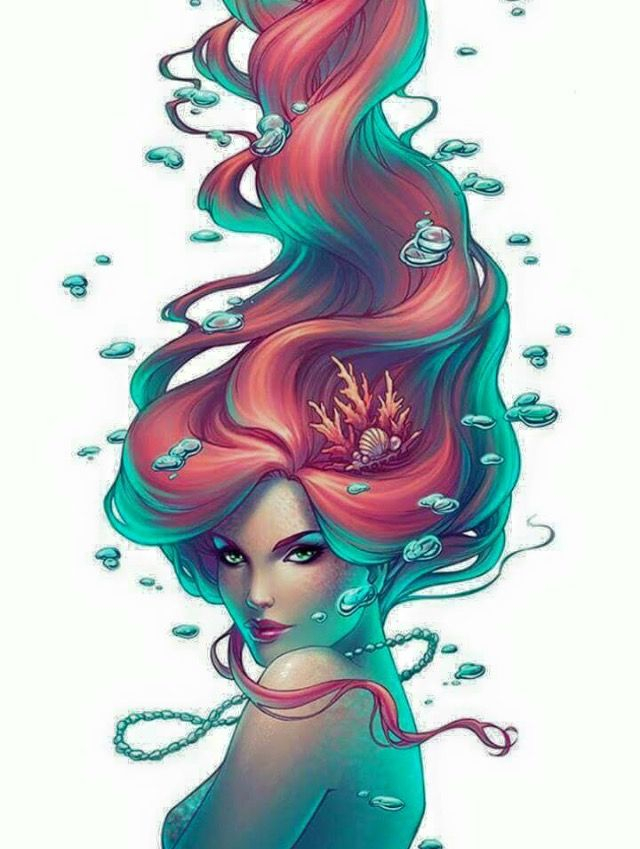 Pin By Rezgui Fares On Disney | Mermaid Artwork, Mermaid destiné Dessin Disney
