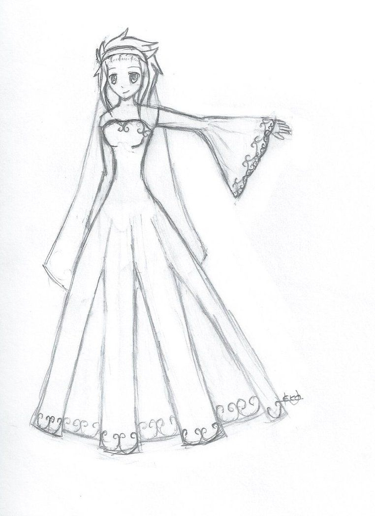 Pin By Taylor Deshotels On Drawing | Anime Dress, Anime avec Dessin Robe Styliste Facil,