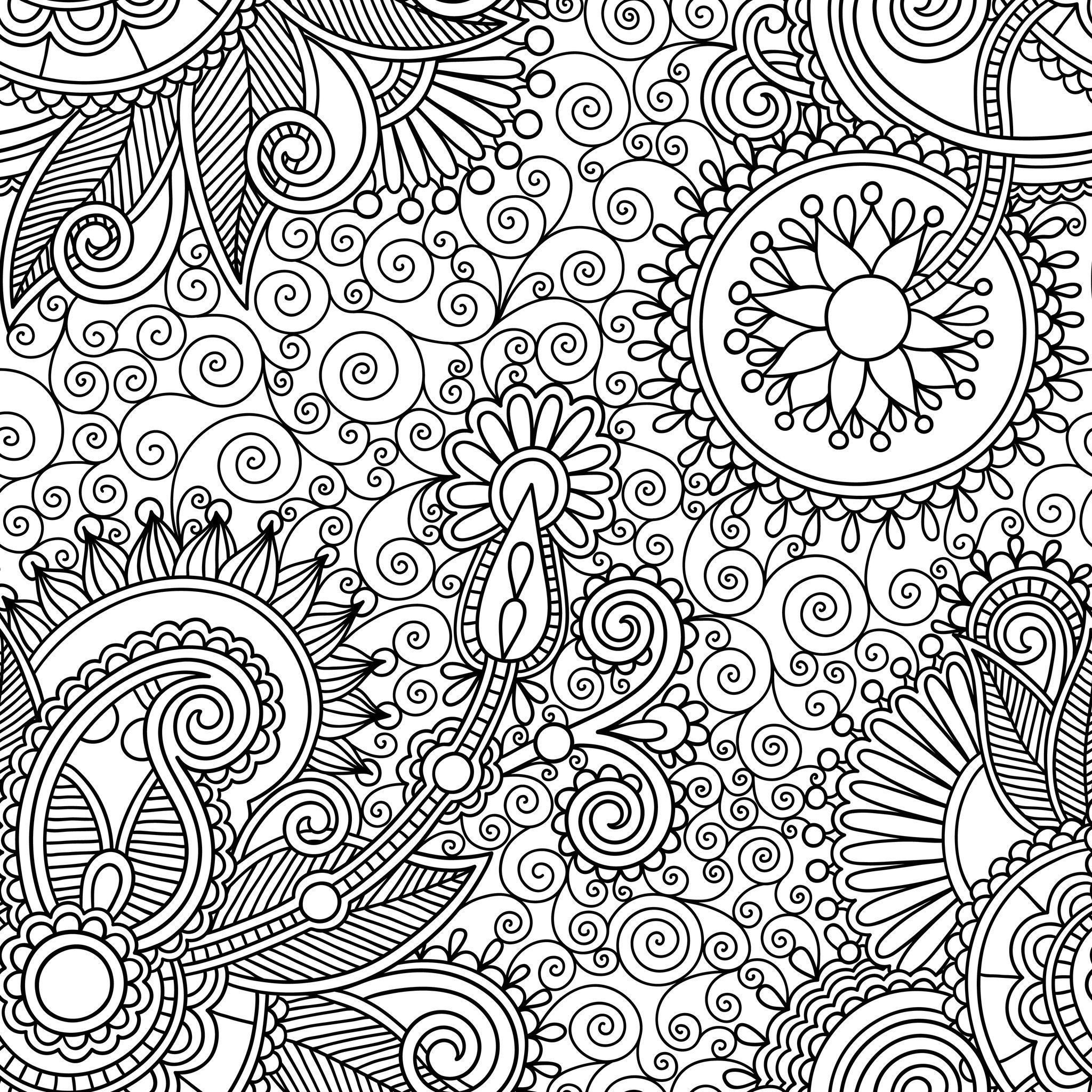 Pin On Coloriage destiné Dessin Zen