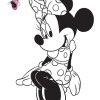 Pin On Coloriage Minnie à Coloriage Minnie Mouse,