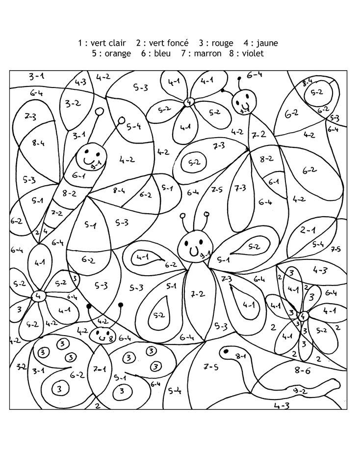 Pin On Coloriages Mathématiques encequiconcerne Coloriage Magique Jusqu&amp;#039;À 6