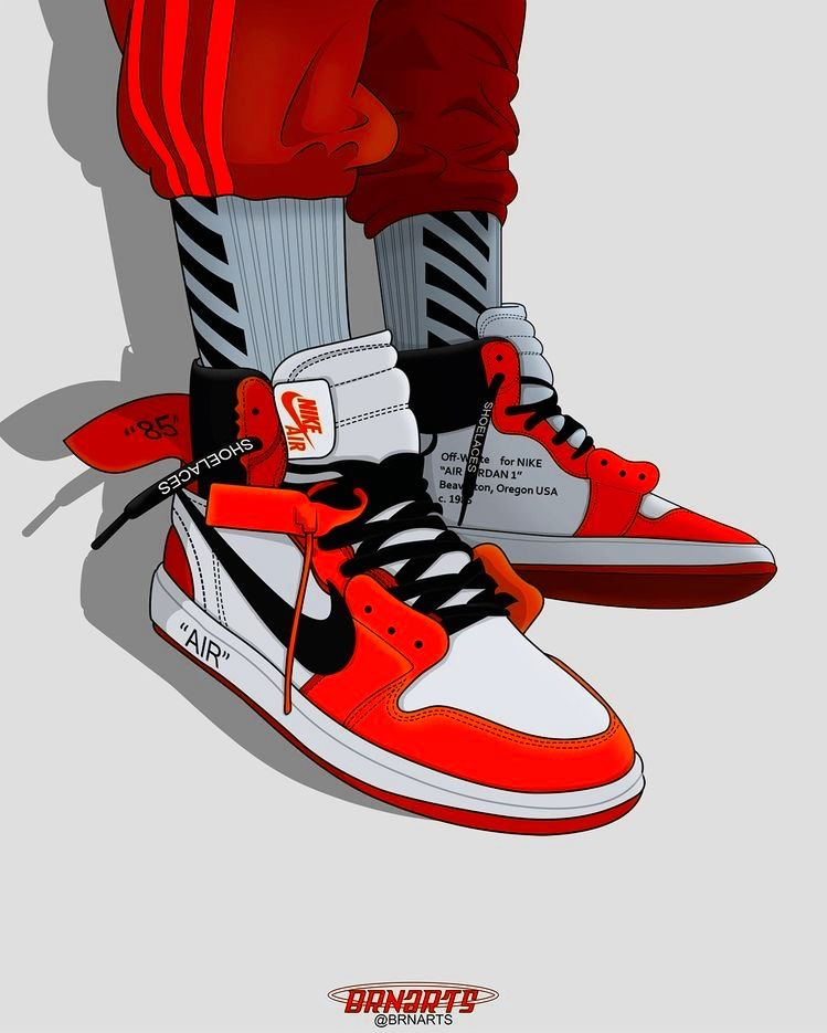 Pin On Dessin Simpson concernant Air Jordan 1 Dessin