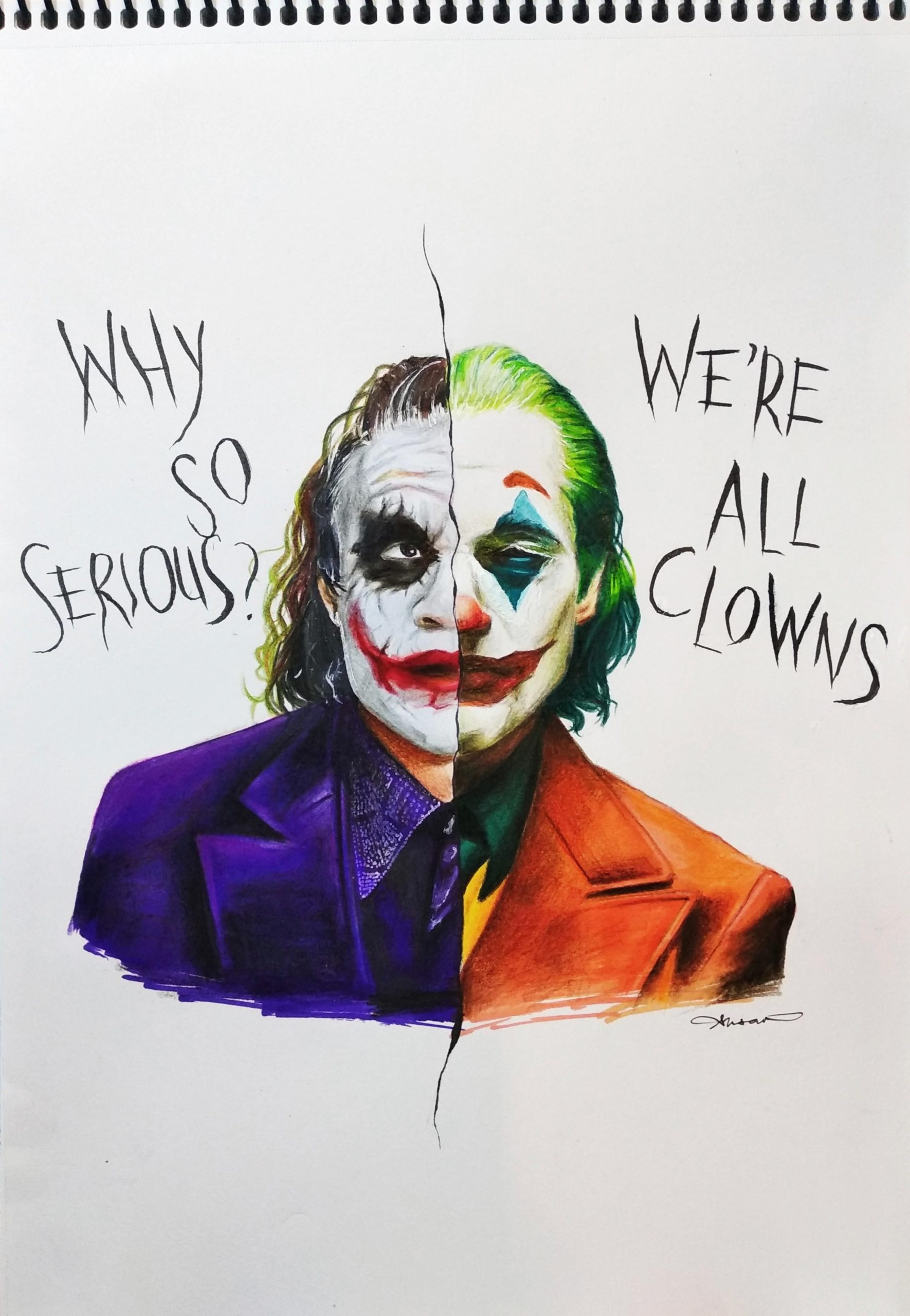 Pin On Draw encequiconcerne Dessin Joker