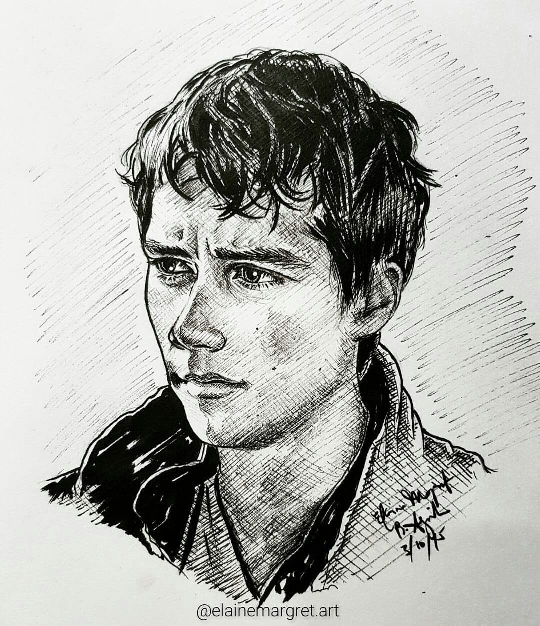 Pin On Maze Runner: Death Cure encequiconcerne Dessin Dylan O&amp;amp;#039;Brien