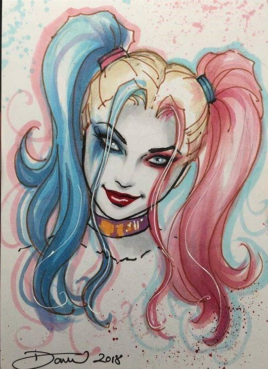 Pin On Quick Saves à Coloriage Harley Quinn Dessin Animé