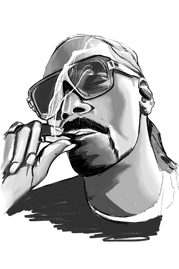 Pin On Snoop Dogg concernant Dessin 2Pac,