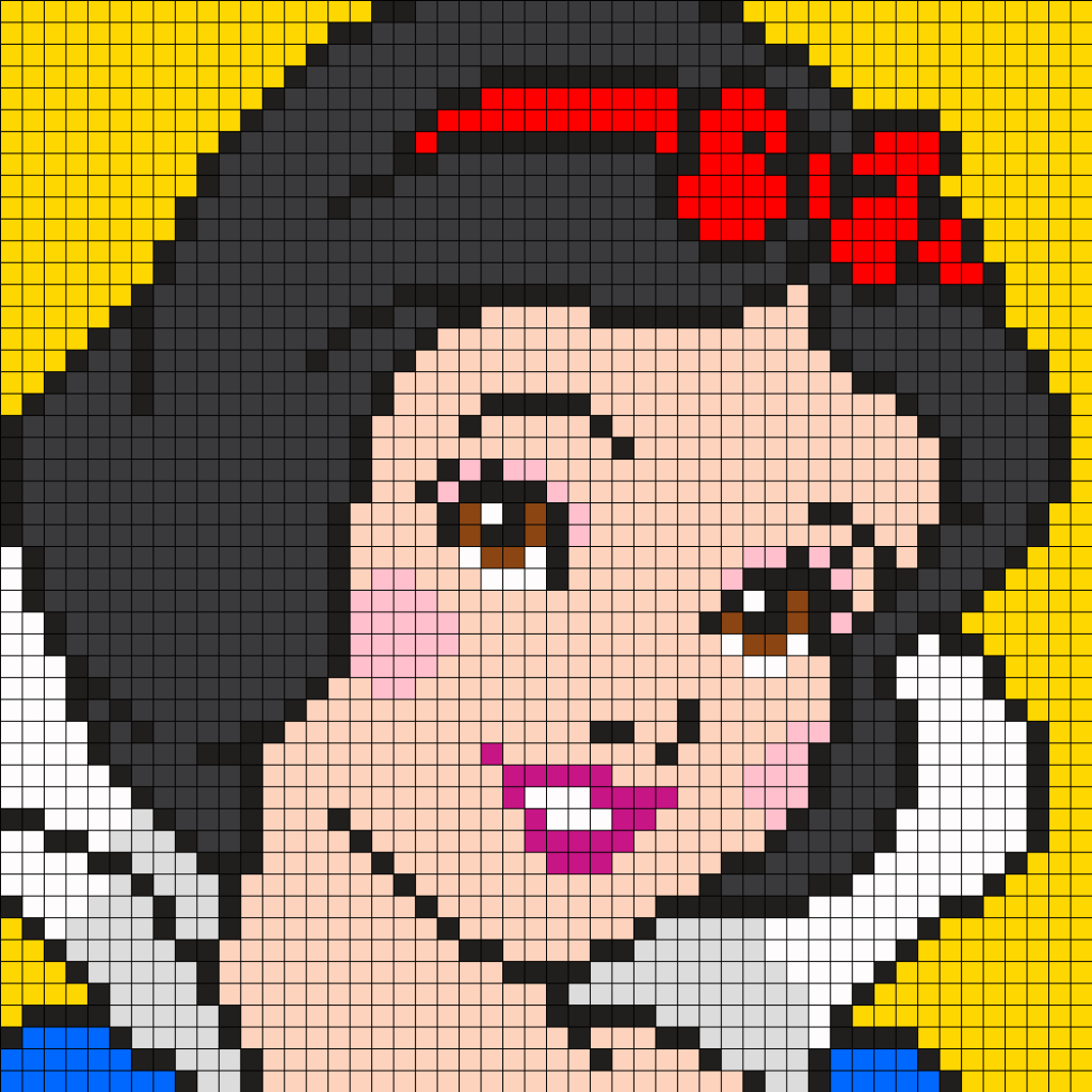Pixel Art Princesse Disney : +31 Idées Et Designs Pour avec Dessin En Pixel