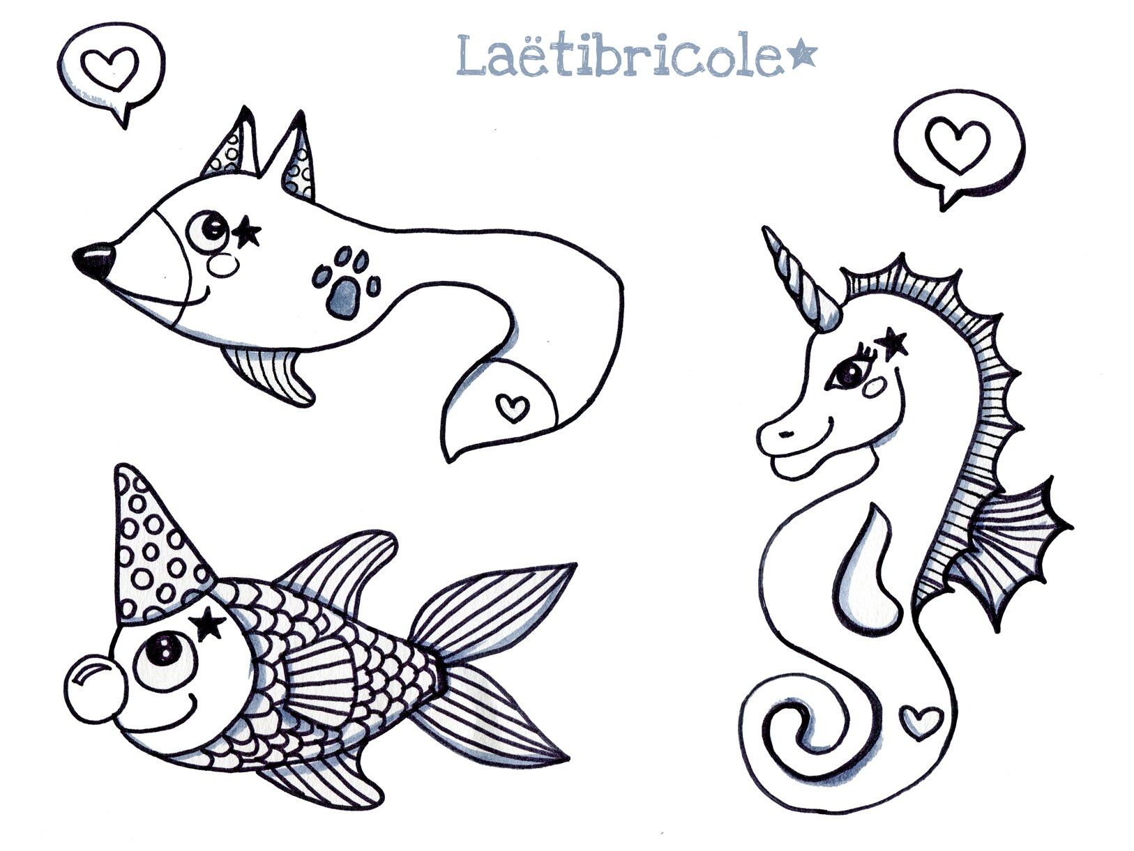 Poisson D&amp;#039;Avril - Laetibricole serapportantà Coloriage Poisson D&amp;amp;#039;Avril