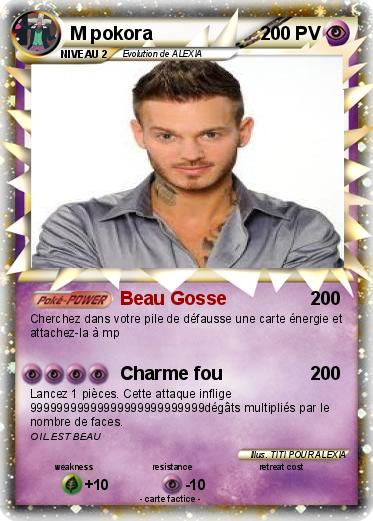 Pokémon M Pokora 108 108 - Beau Gosse - Ma Carte Pokémon serapportantà Coloriage M Pokora