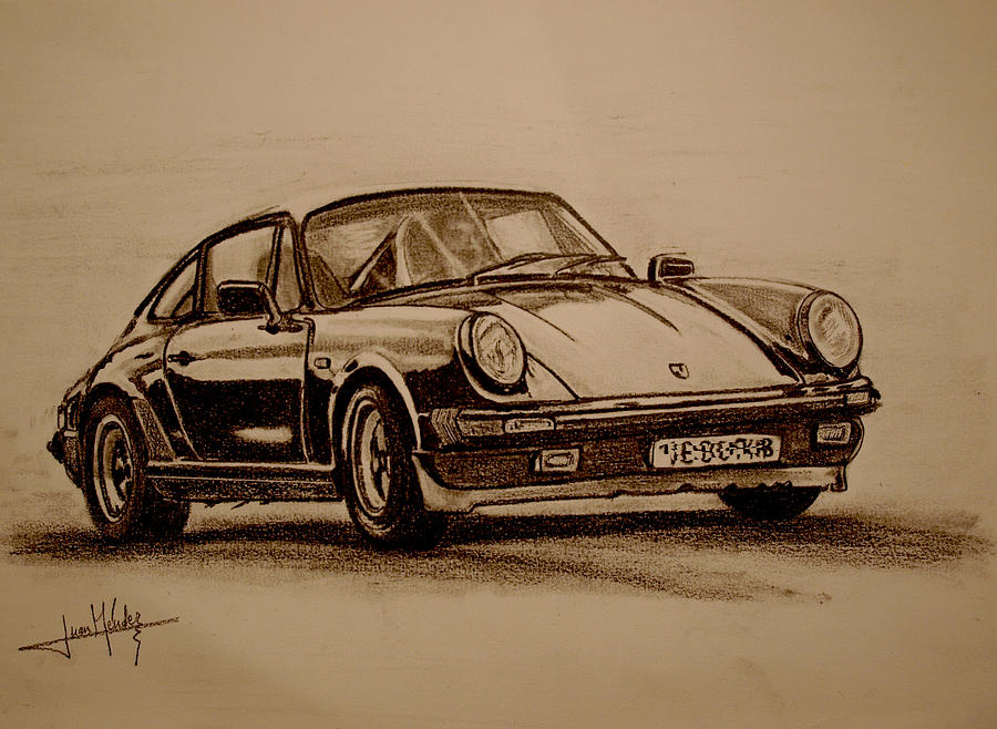 Porsche 911 Carrera Drawing By Juan Mendez à Dessin 911