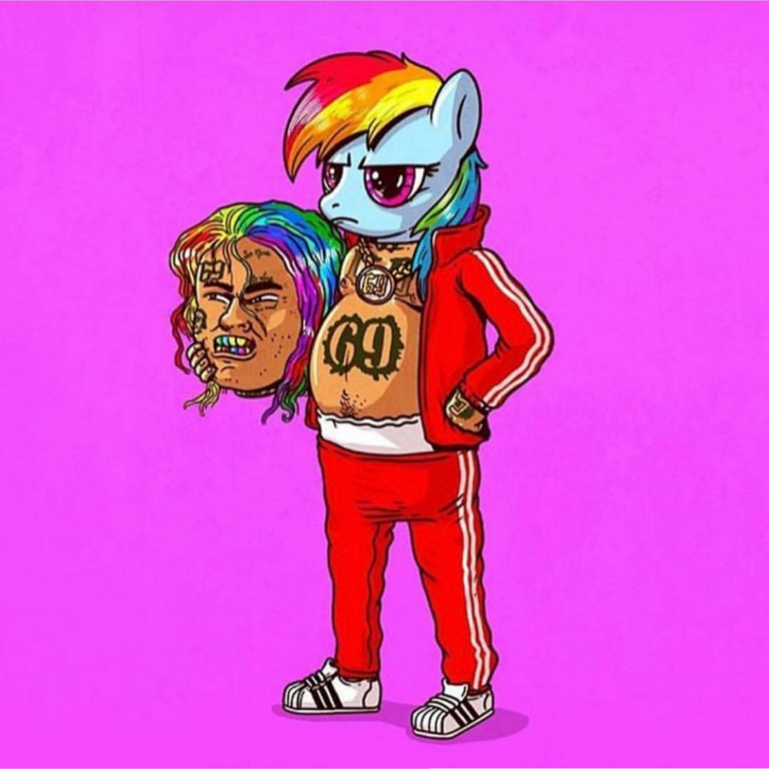 Post The :Fluttershock:est Pics 2: Electric Boogaloo à Dessin 6Ix9Ine