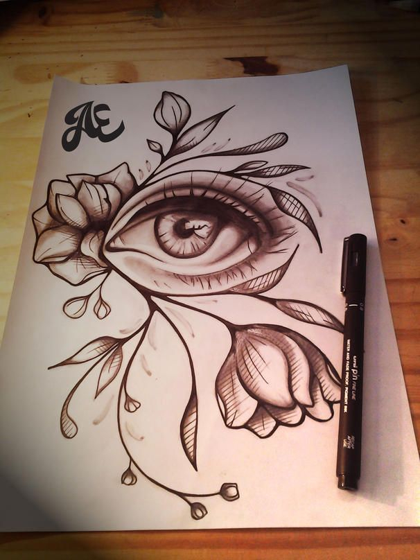 Post Unique | Eye Art, Art Therapy Children, Floral Tattoo tout Dessin Oeil,