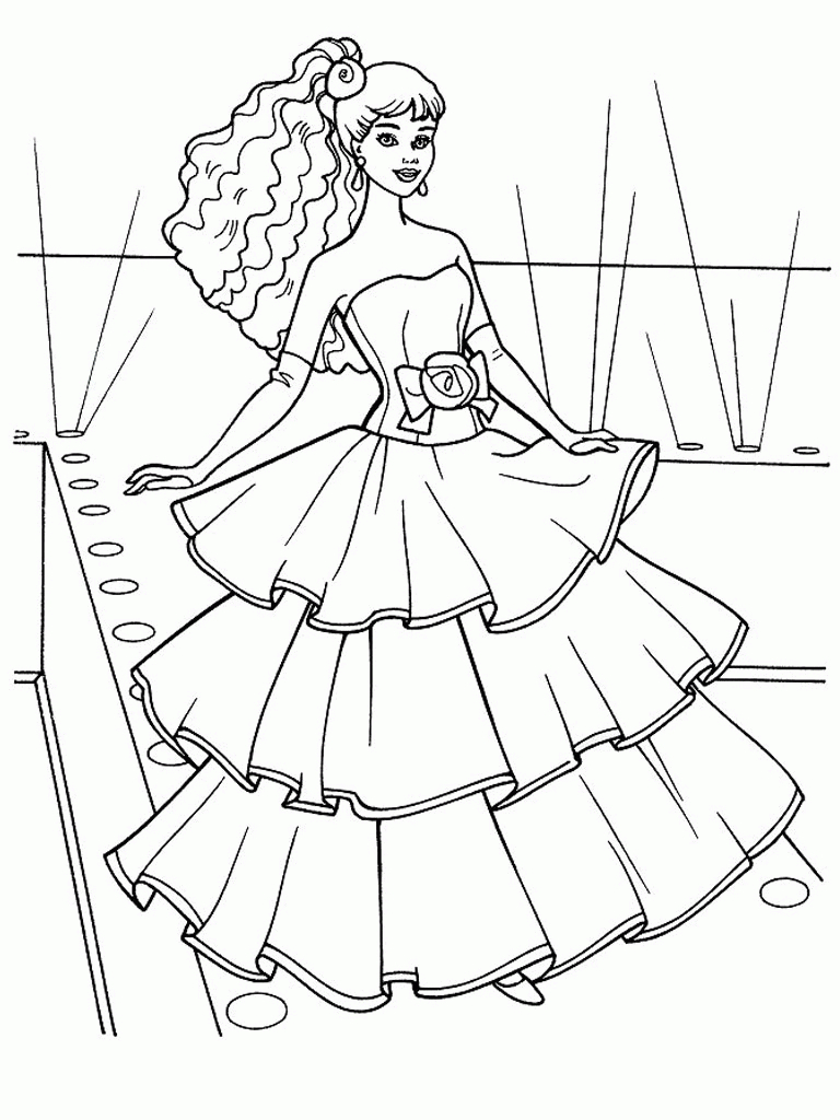 Princess Coloring Pages - Best Coloring Pages For Kids avec Coloriage De Princesse,