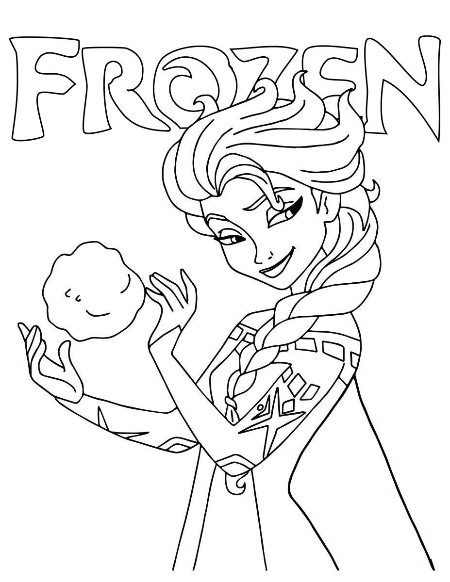 Princesse Elsa Disney Frozen Dessin À Imprimer | Dessin A tout Elsa Coloriage À Imprimer