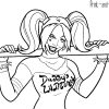 Printable Coloring Pages Harley Quinn | Printable Template encequiconcerne Coloriage Harley Quinn,