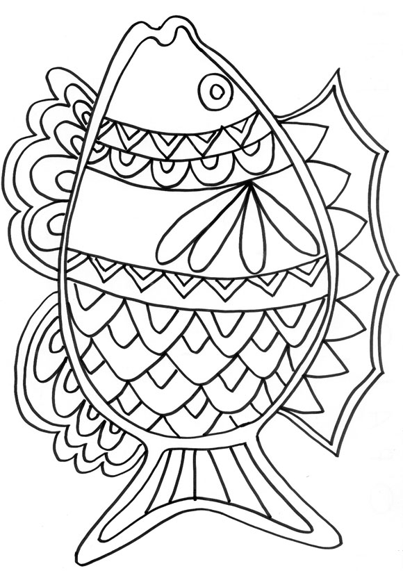 {Printable} ☼ Coloriages Poissons D&amp;#039;Avril ☼ - Créamalice à Dessin Coloriage Poisson D&amp;#039;Avril