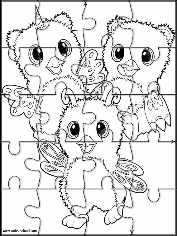 Puzzle À Imprimer Pour Enfants Hatchimals 8 | Coloriage concernant Dessin Coloriage 8 Ans