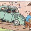 Quand Le &quot;Journal De Tintin &quot; Enterrait La 2Cv Co - 2 Cv À avec Dessin 2Cv Humoristique