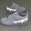 Reflective Drip Nike Air Force 1 | Custom Air Force 1S One destiné Coloriage Air Force 1,
