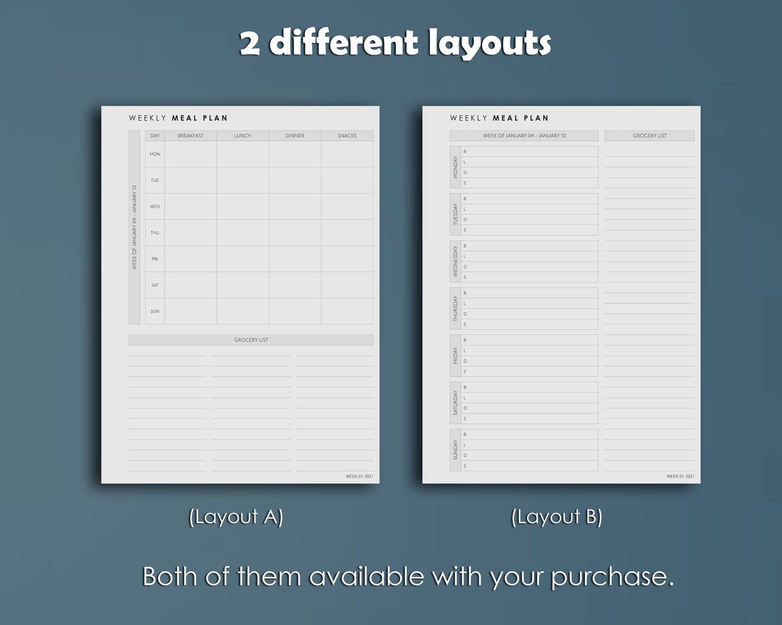 Remarkable 2 Templates L Meal Planner L Instant Download à Remarkable 2 Dessin,