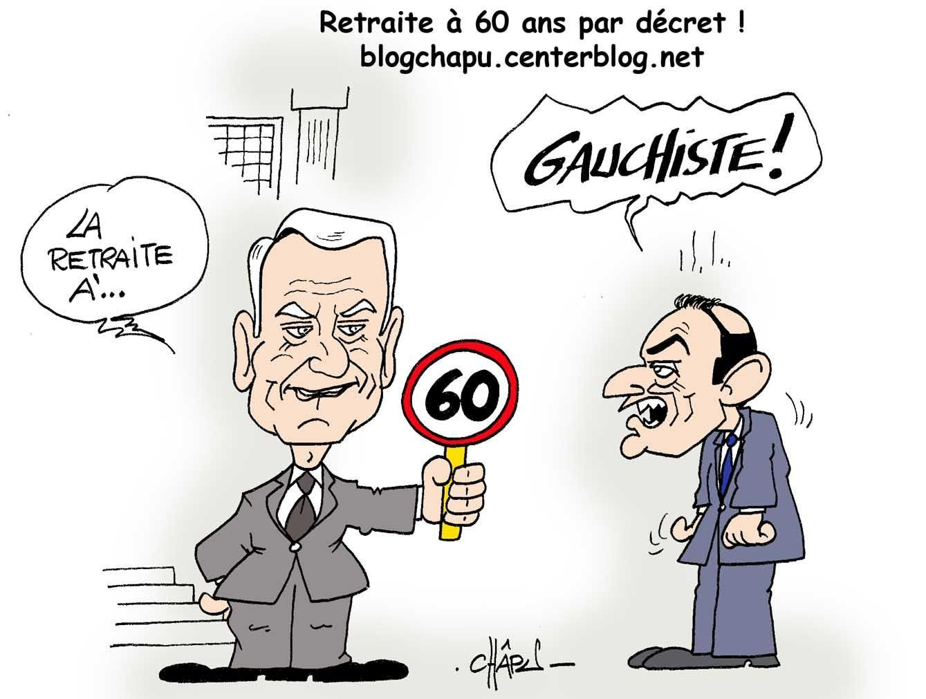 Retraite À 60 Ans avec Dessin 60