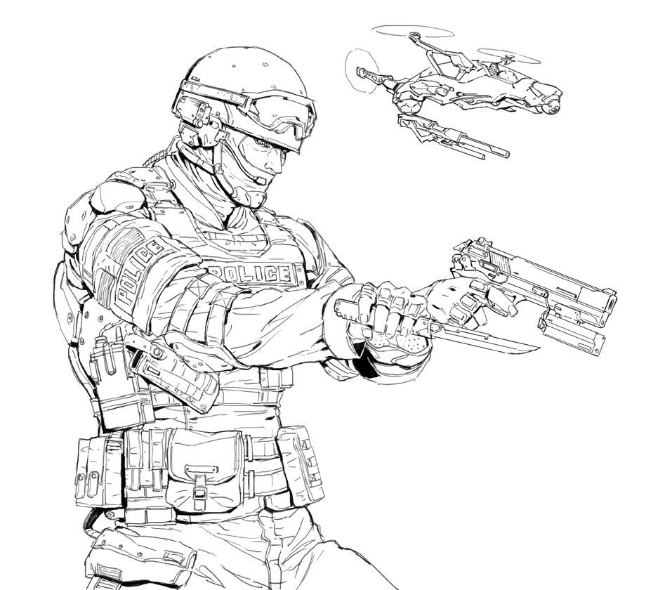 S.w.a.t., Woo Kim avec W Dessin