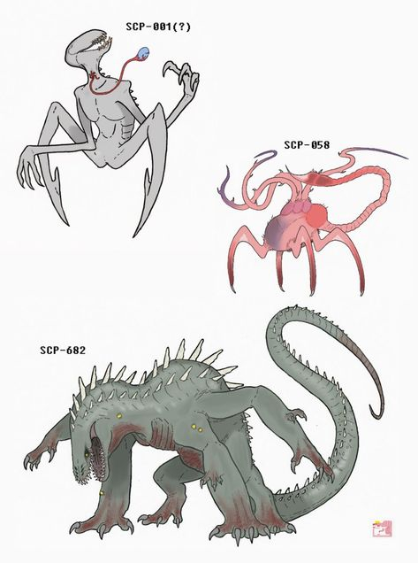 Scp à Dessin Scp 096,