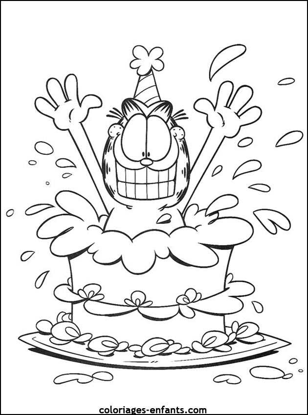 Sélection De Dessins De Coloriage Anniversaire À Imprimer tout Coloriage 4 Ans À Imprimer Gratuit Pdf