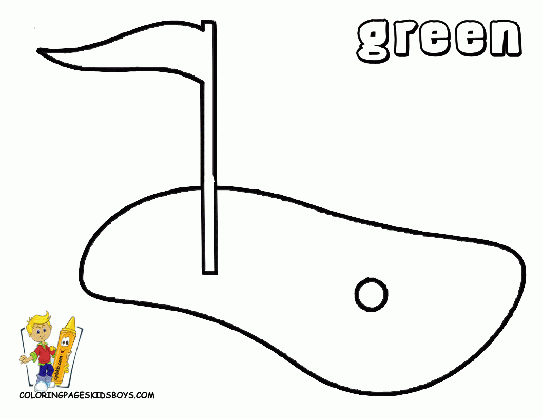 Sélection De Dessins De Coloriage Golf À Imprimer Sur tout Golf 8 Dessin