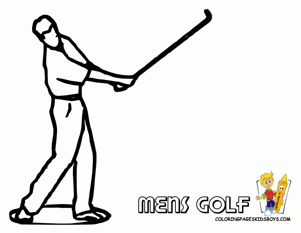 Sélection De Dessins De Coloriage Golf À Imprimer Sur tout Golf 8 Dessin